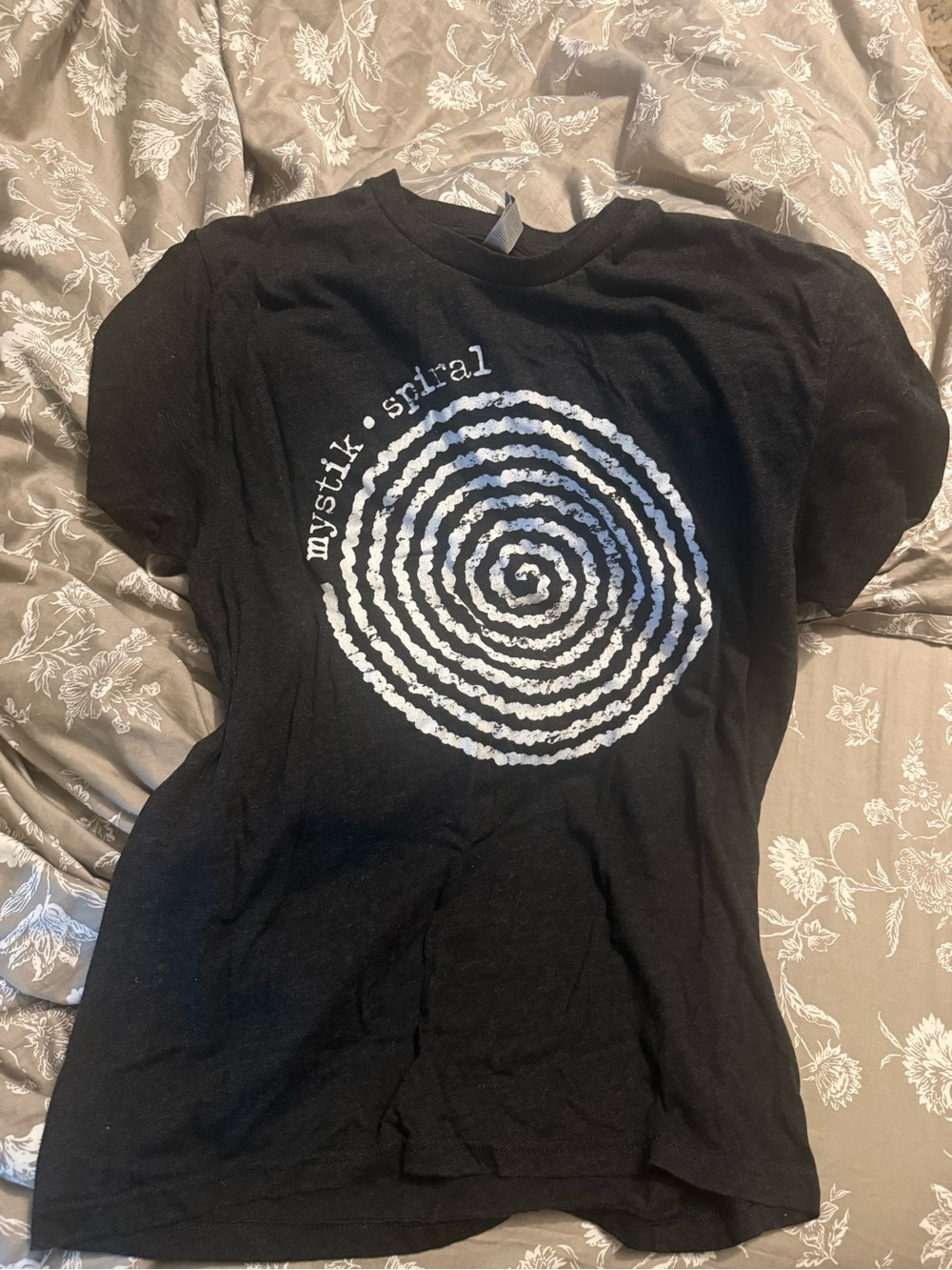 Mystik Spiral Women's Black Short Sleeve Tee